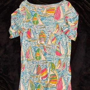Lilly Pulitzer You Gotta Regatta T-shirt Dress